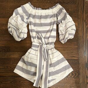 Alexis Stripe Romper